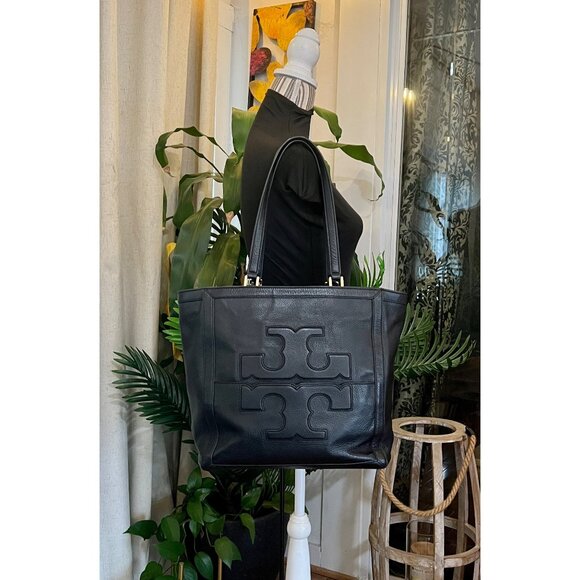 TORY BURCH BLACK JESSICA HANDBAG - Picture 10 of 10